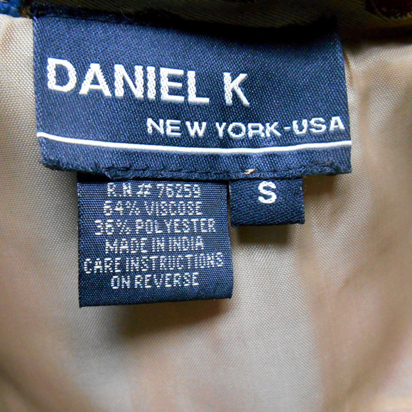 Daniel K New York light brown designed blazer S - Picture 3 of 3